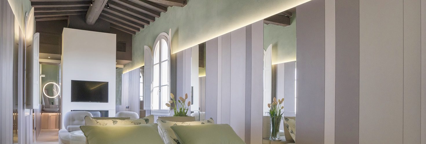 Realizzazione Suite Panoramica Firenze, Arch Lapo Grassellini camera da letto
