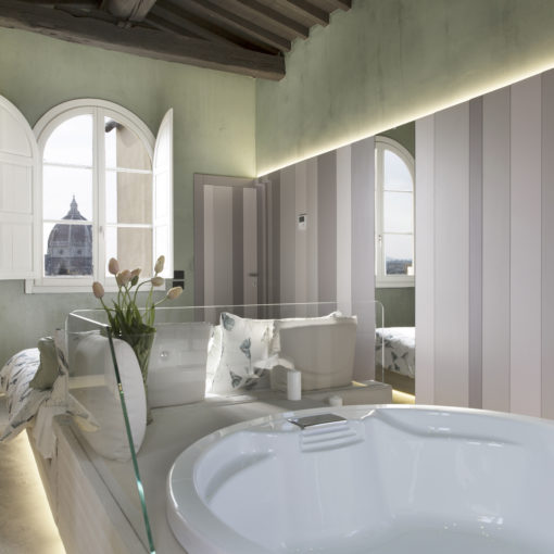 Realizzazione Suite Panoramica Firenze, Arch Lapo Grassellini, vasca